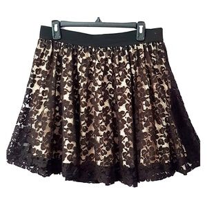 Atmosphere Skirts - Lace detail plus size midi swing skirt US size 14 Atmosphere Skirts - Lace detail plus size midi swing skirt US size 14